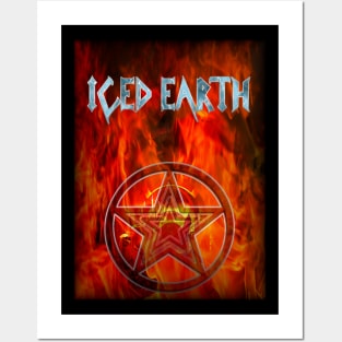 Iced Earth - In Hell. Posters and Art